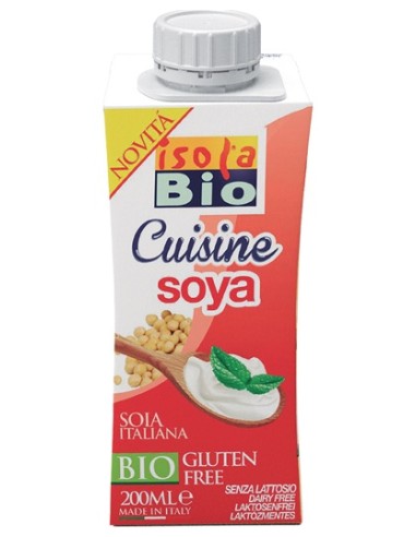 Isola Bio Crema Soja Para Cocinar Bio 200Ml