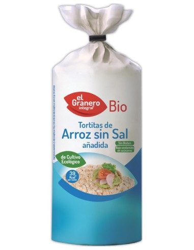 Granero Alimentacion Tortitas Arroz S/Sal Bio 115G