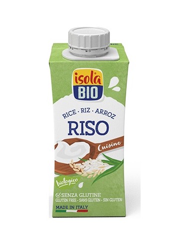 Crema Para Cocinar De Arroz Bio 200 Ml