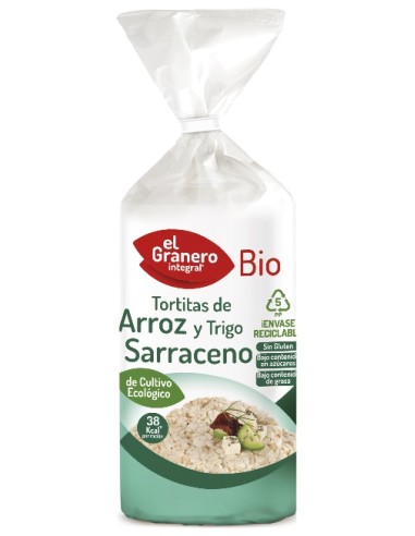 Tortitas De Trigo Sarraceno Y Arroz Bio 115 G