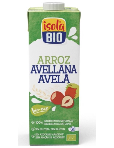 Bebida De Arroz Y Avellanas Bio 1 Litro