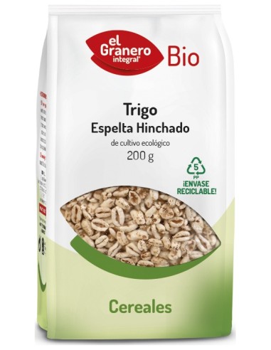 El Granero Trigo Espelta Hinchada 200Gr Bio