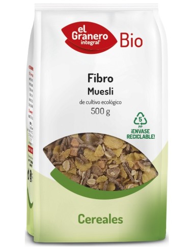 El Granero Fibro Muesli Bio 500Gr