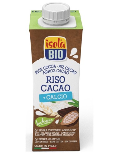 Bebida Mini De Arroz Con Cacao Y Calcio Bio 250 Ml