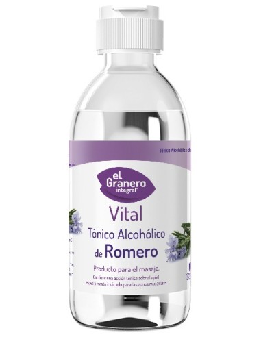 Granero Alimentacion Tonico Alcoholico Romero 250 Ml