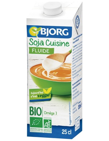 Crema Para Cocinar De Soja Bio 20 Ml