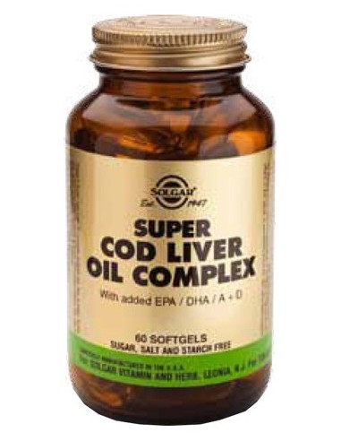 Super Cod Liver Oil Complex 60 Caps