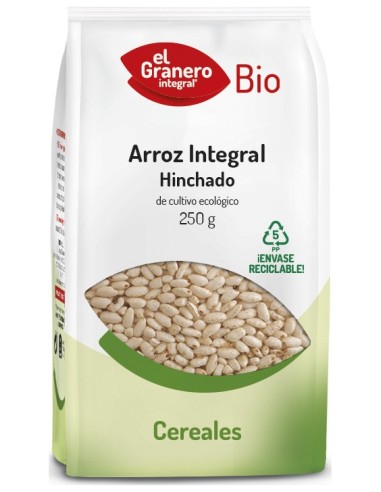 El Granero Arroz Integral Hinchado Bio 250G