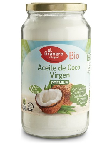 Aceite De Coco Virgen Bio 1 Litro