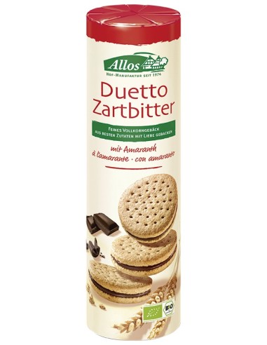 Allos Galletas Rellenas De Chocolate Negro Bio 330G