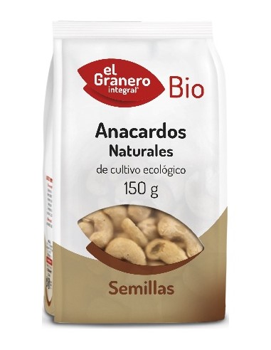 Granero Integral Anacardos Natural Crudo Bio 150G