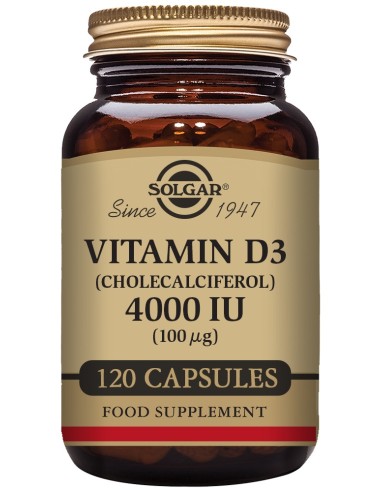 Vit D3 4000 Ui (100Mcg.) 120 Caps