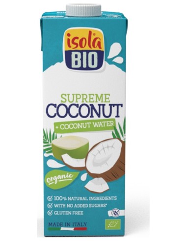 Isola Bio Bebida Veg Coco Suprem S/A S/G 1000Ml