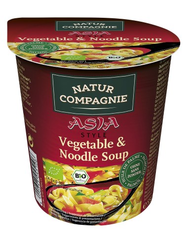 Granovita Sopa Verduras Con Tallarines Estilo Asia Bio 55Gr