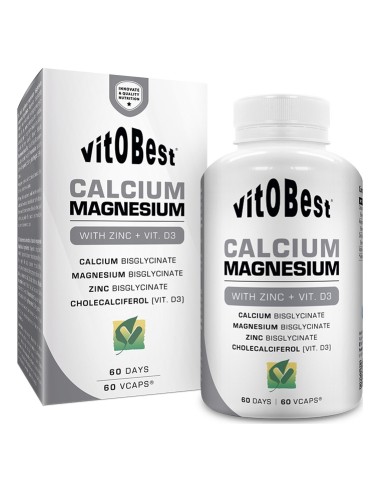 Vitobest Calcium Magnesium 60 Caps