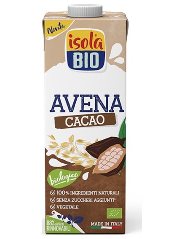 Bebida De Avena Y Cacao Bio 1 Litro