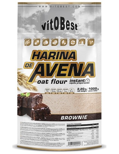 Harina De Avena 1 Kg Brownie