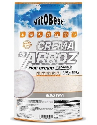 Crema Arroz 600 G Vainilla