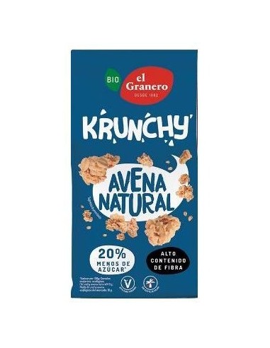 Krunchy Avena Natural Bio 375 G