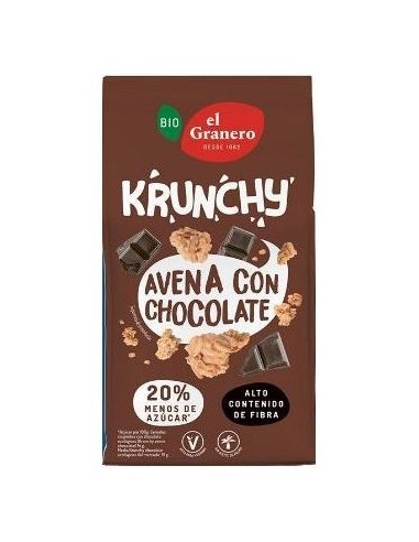 Krunchy Avena Chocolate Bio 275 G