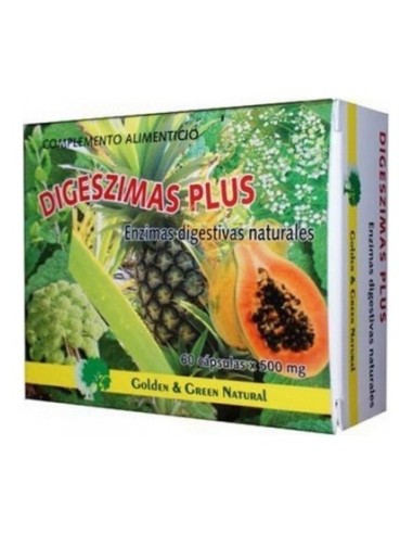 Golden & Green Digeszimas Plus 500Mg 60 Cap