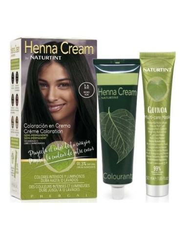 Naturtint Henna Cream 1.0 Negro 110Ml