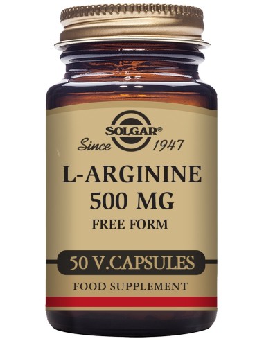 L-Arginina 500Mg 50 Caps