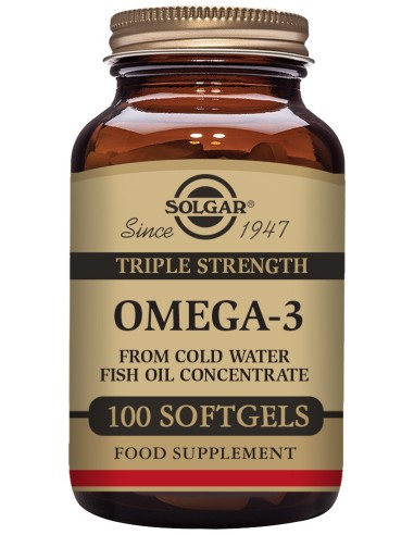 Omega-3 Triple Concentracion 100 Caps