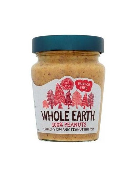 Whole Earth Crema Crujiente De Cacahuete Bio 227G