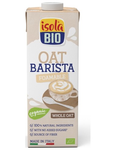 Isola Bio Bebida Veg Avena Barista 1000Ml