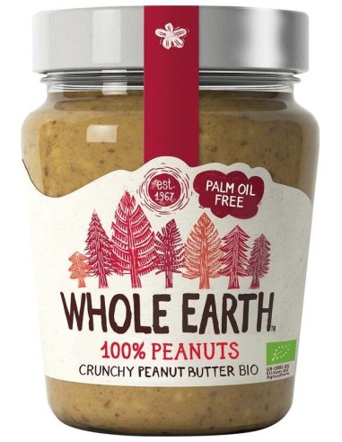 Whole Earth Crema Crujiente De Cacahuete Bio 227G
