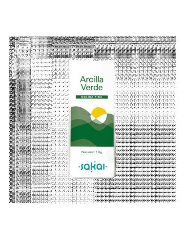 Sakai Arcilla Verde Fina 1 Kg