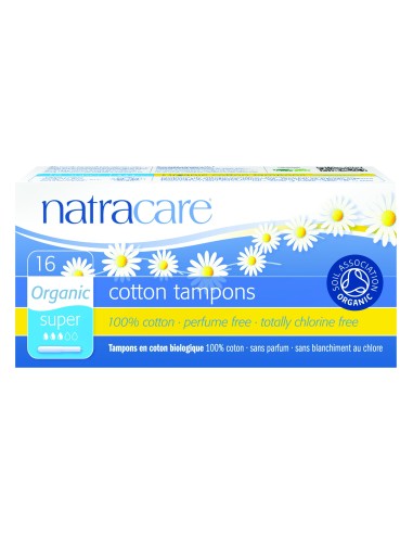 Natracare Tampon Super 16 Unidades