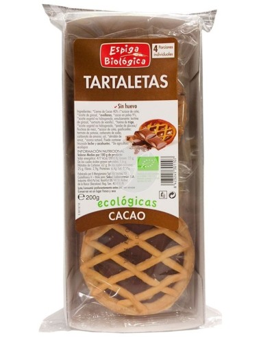 Bio Tartaleta Chocolate Eco 4 Uds