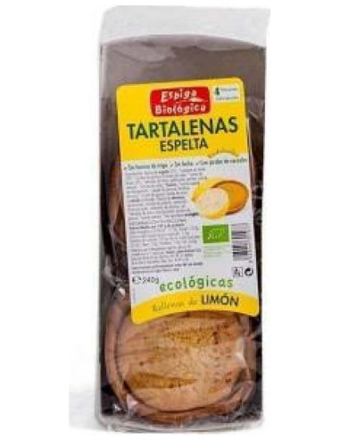 Espiga Biologica Tartaleta Espelta Limon 4X60G