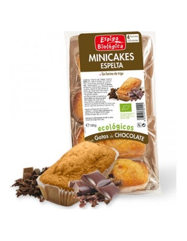 Sakai Minicakes De Espelta Con Chocolate Eco 4Uds