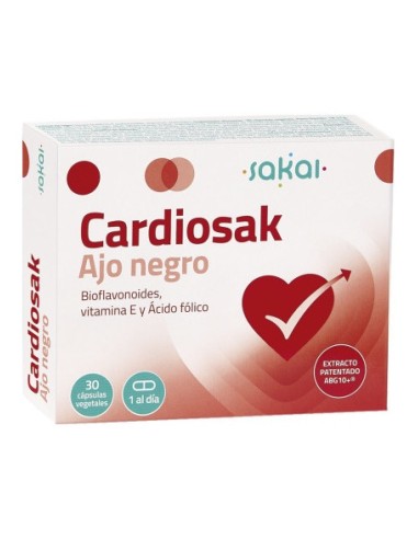 Cardiosak Ajo Negro 30 Caps