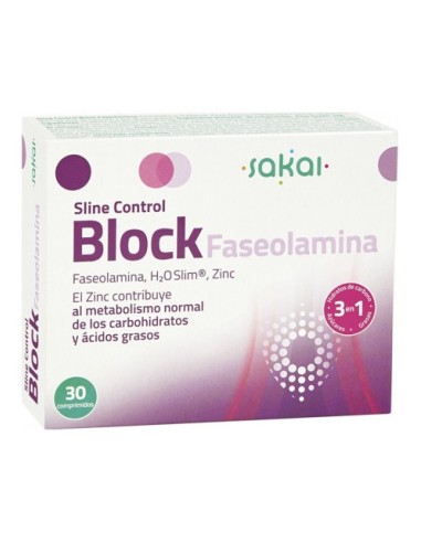 Sline Control Block Faseolamina 30 Comp