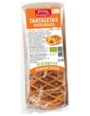 E.Bio Tartaleta  Albaricoque Eco 4X50 G