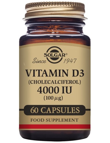 Vit D3 4000 Ui (100Mcg.) 60 Caps