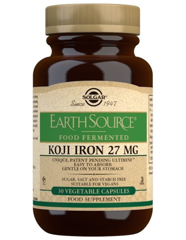 Solgar Earth Source Koji Iron 30 Comp