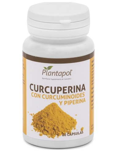 Plantapol Curcuperina Con Curcuminoides Y Piperina 60 Capsulas