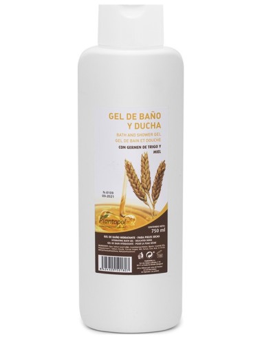 Gel De Baño Germen De Trigo + Miel 750 Ml