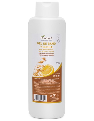 Gel De Baño Avena Y Limon 750 Ml