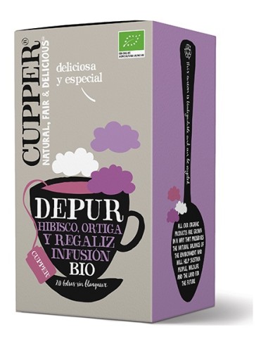 Cupper Depur Infusion Bio 20Uds