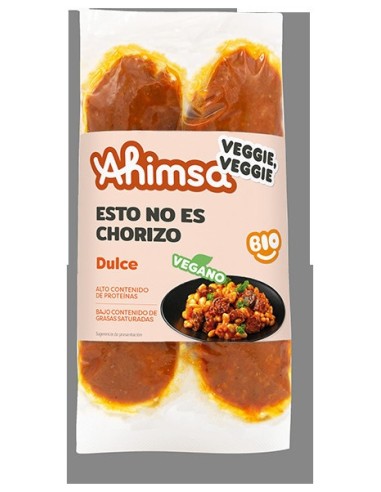 Chorizo Dulce Vegano Bio 230 G