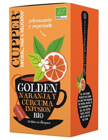 Cupper Golden Secrets Infusion Bio 20Uds