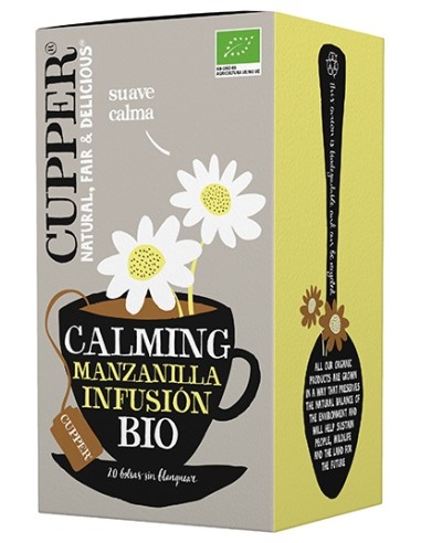 Cupper Infusion Just Chamomile Bio 20 Sobres