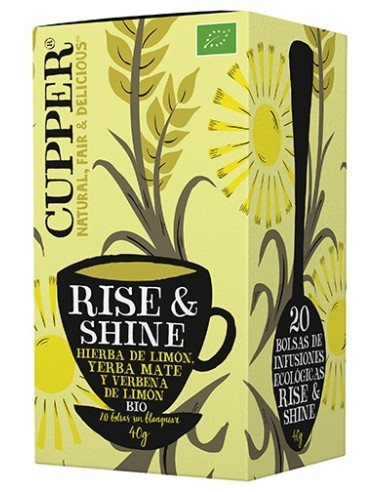 Cupper Infusion Rise & Shine 20 Sobres