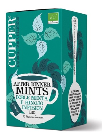 Cupper After Dinner Mint Bio Infusion 20Uds